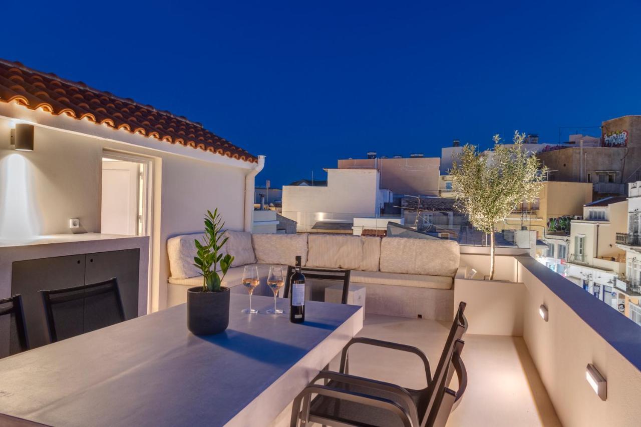 The Heart Of Syra - Your Home In Ermoupolis Exteriör bild