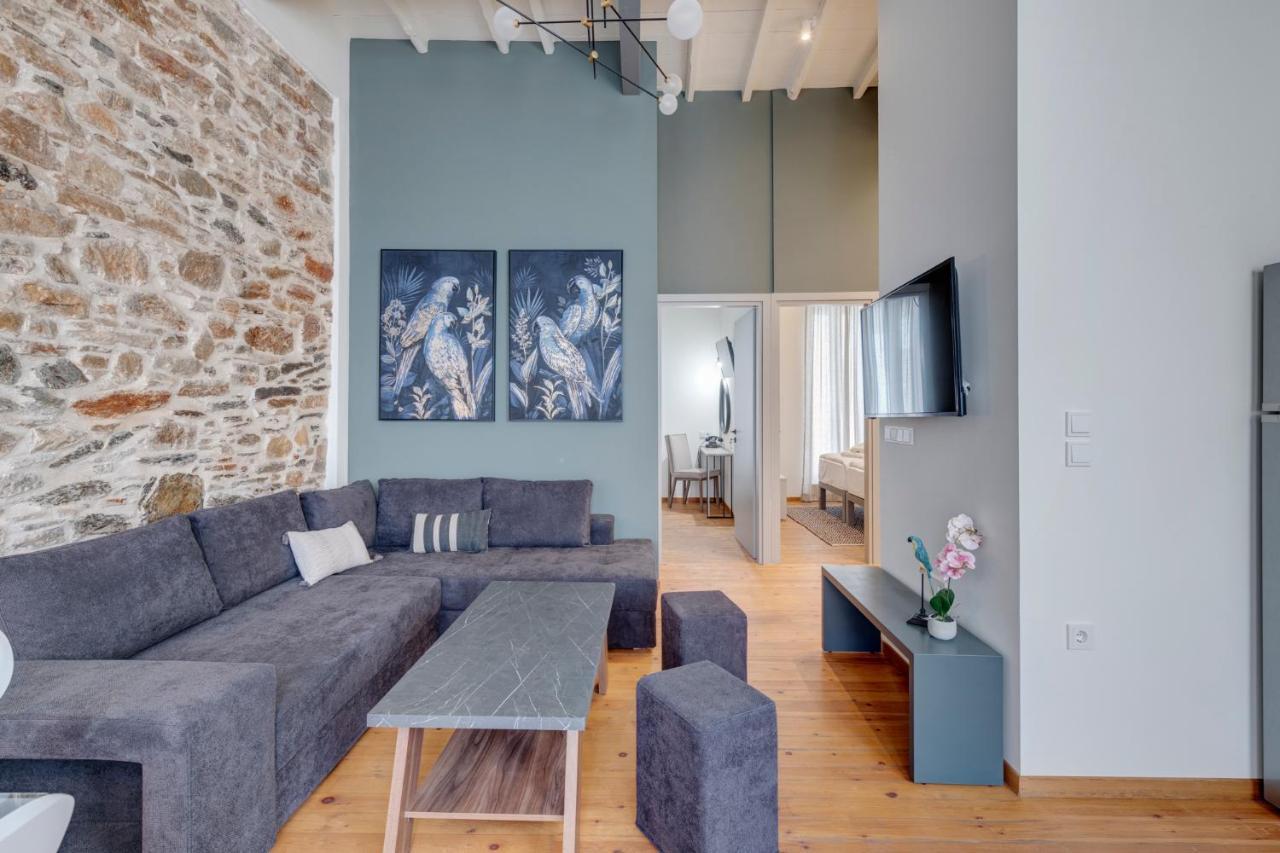 The Heart Of Syra - Your Home In Ermoupolis Exteriör bild