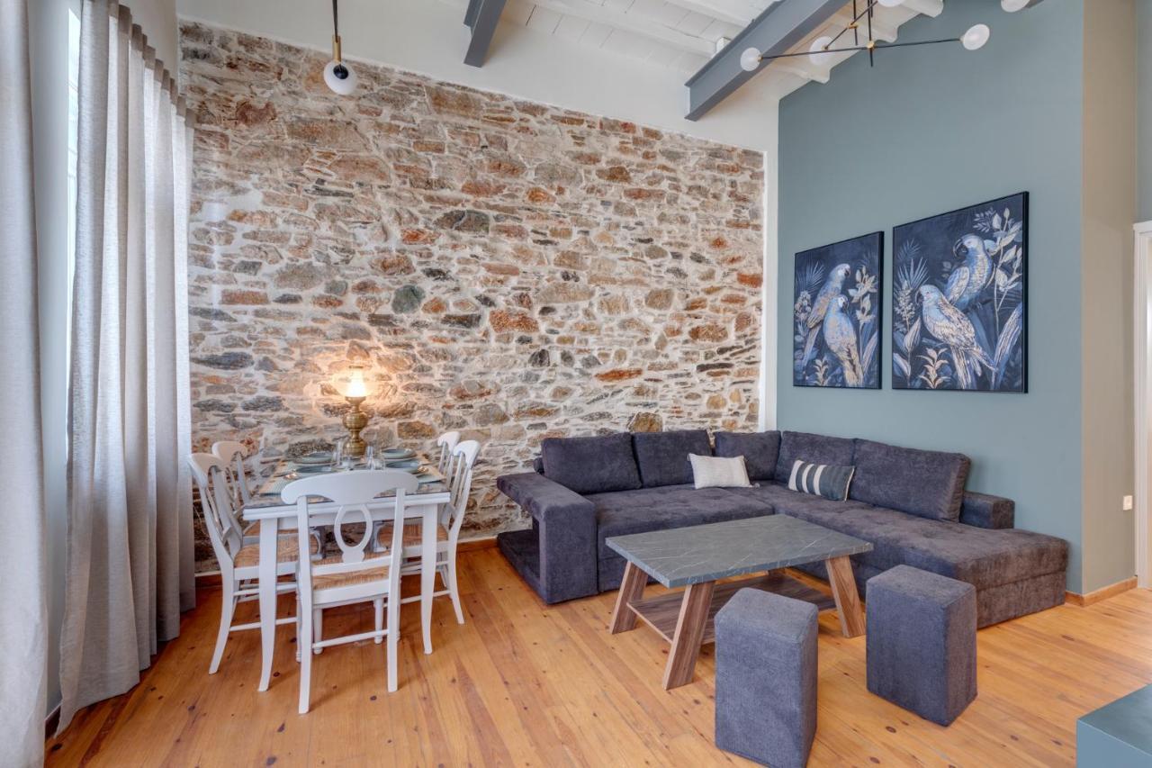 The Heart Of Syra - Your Home In Ermoupolis Exteriör bild